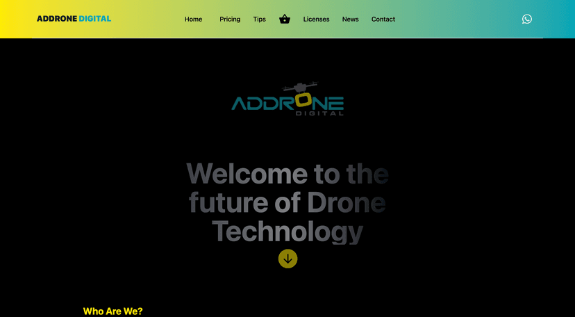 ADDRONE project screenshot