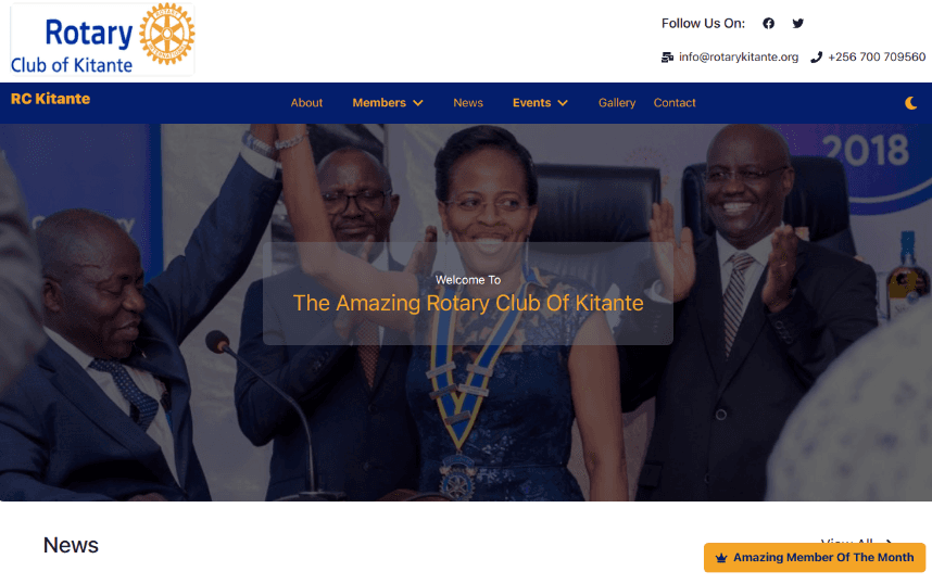 Rotary Kitante Website